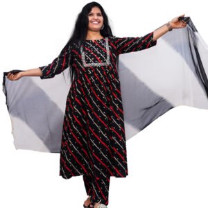 Signature Zari Sequined Designer Kurta set With Dupatta