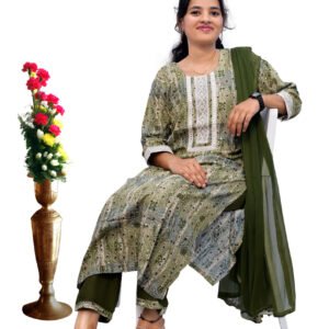 Exotic Premium Zari Design Embroidery Kurta Set