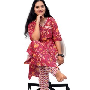 Stylish Premium Printed Kurta Set