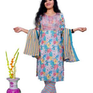 Premium Zari Sequined Stylish Kurta Set